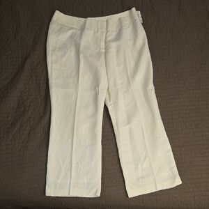 East 5th Cream Linen Pants